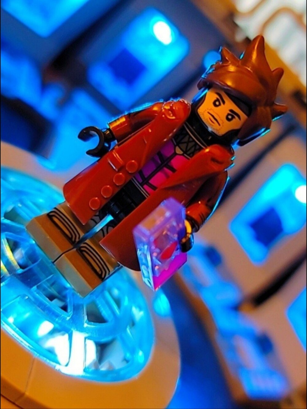 Xmen Gambit Minifigure Lego Compatible